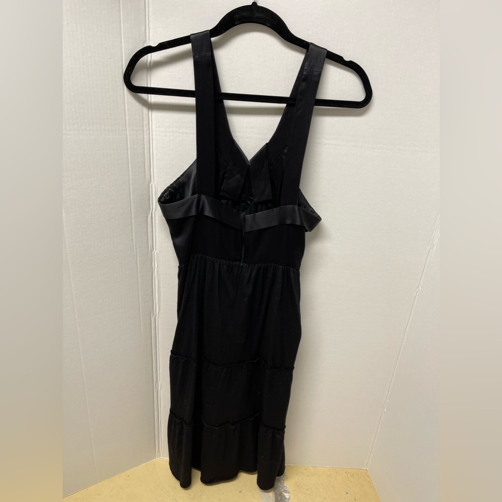 V Strap Multi Tier Dress Development Wool Silk La… - image 1